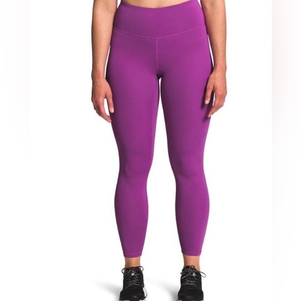 The North Face Women's Magenta /Purple Leggings Size Large